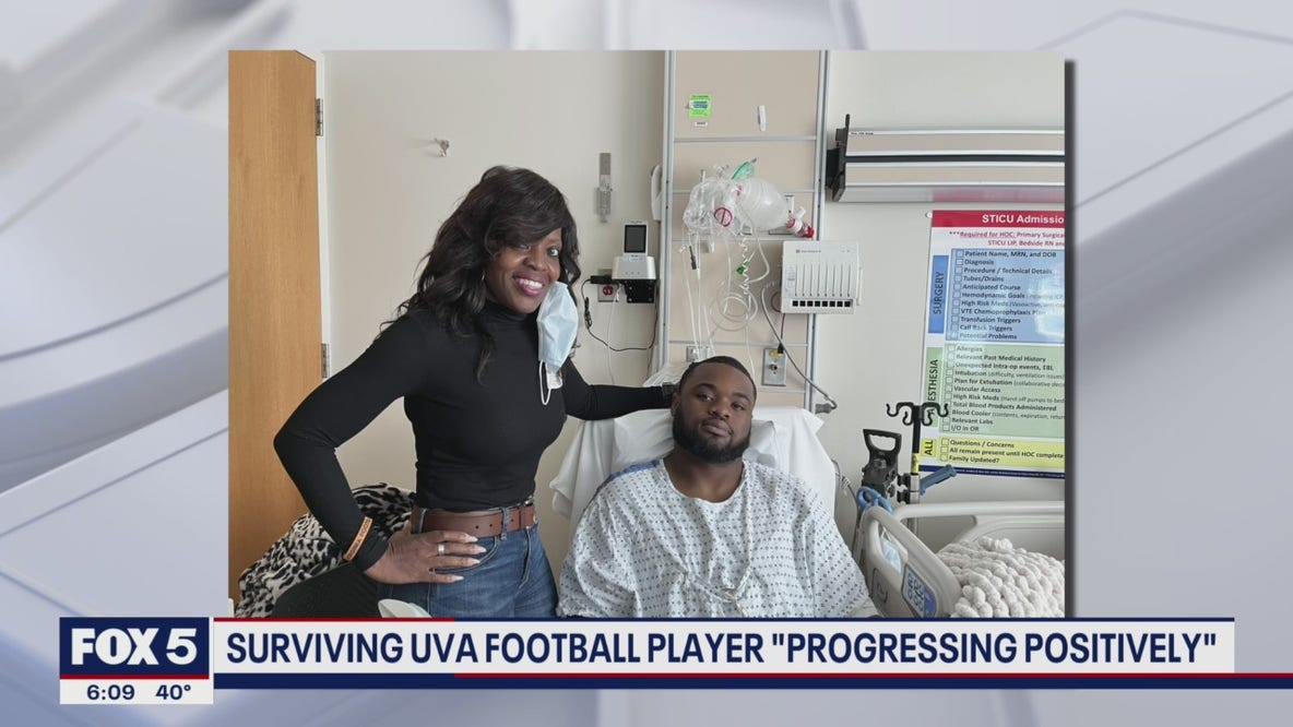 UVA shooting victim Michael Hollins Jr. to "begin to take some steps today," says family